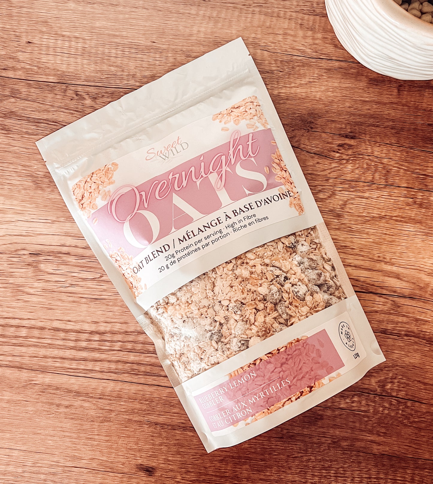 Raspberry Toasted Coconut Overnight Oats