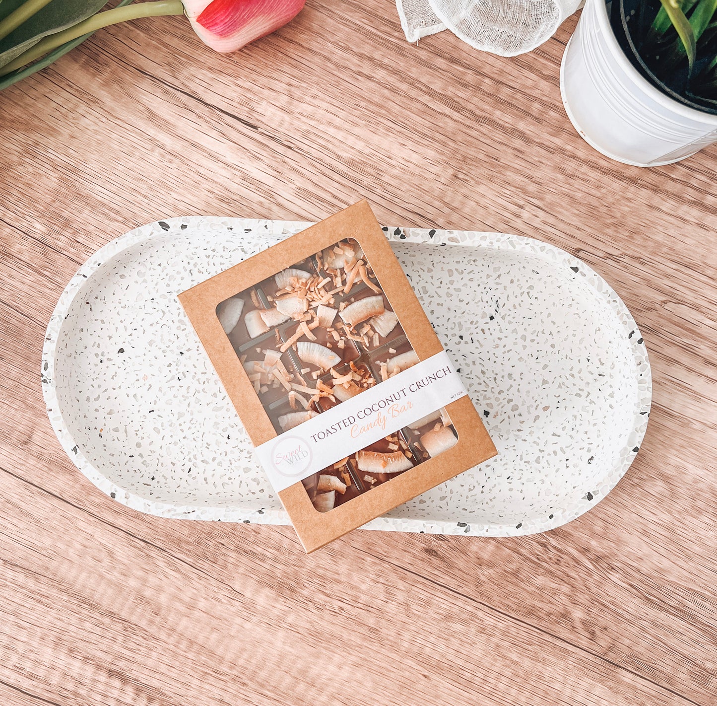 Toasted Coconut Crunch Candy Bar