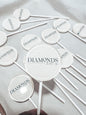 Lollipop Bundle with Edible Labels Inside (200)