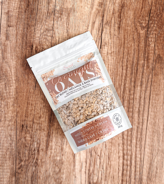 Maple + Coffee + Cream Overnight Oats