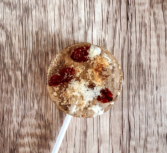 Pear & Raisin Lollipop