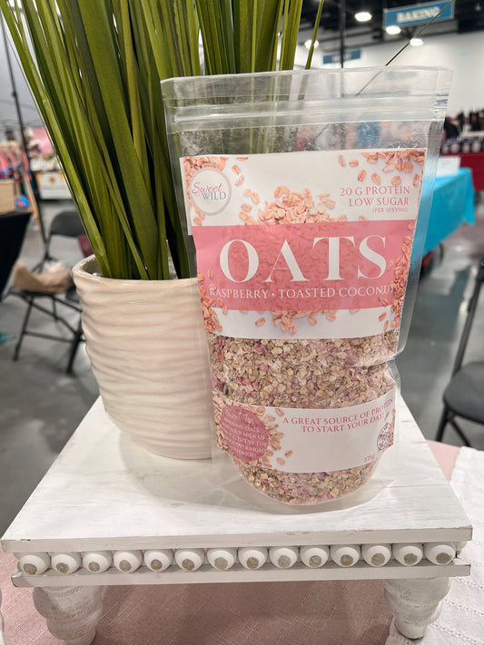 Oats (Large Bag) - Raspberry & Toasted Coconut