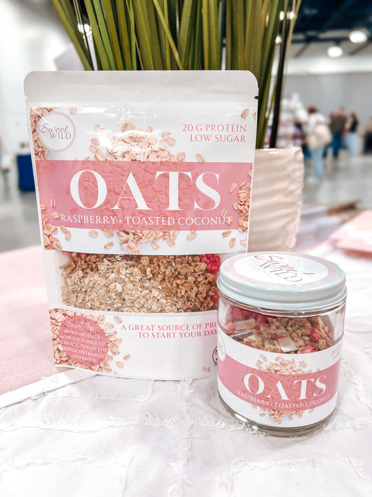 Raspberry & Toasted Coconut Oats