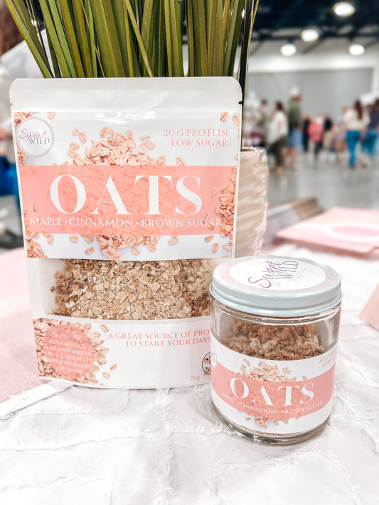 Maple, Cinnamon & Brown Sugar Oats - Jar