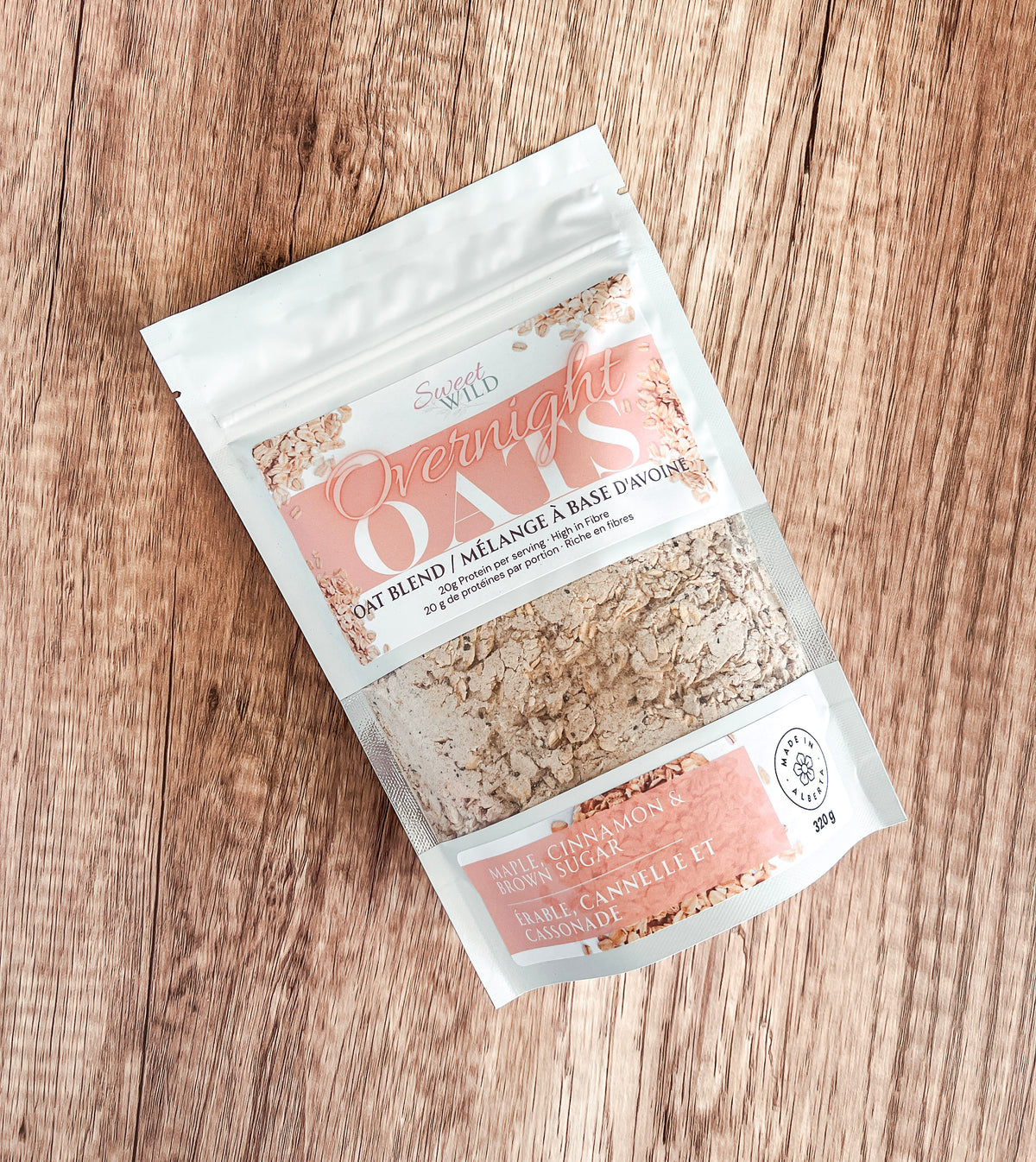 Maple, Cinnamon & Brown Sugar Overnight Oats