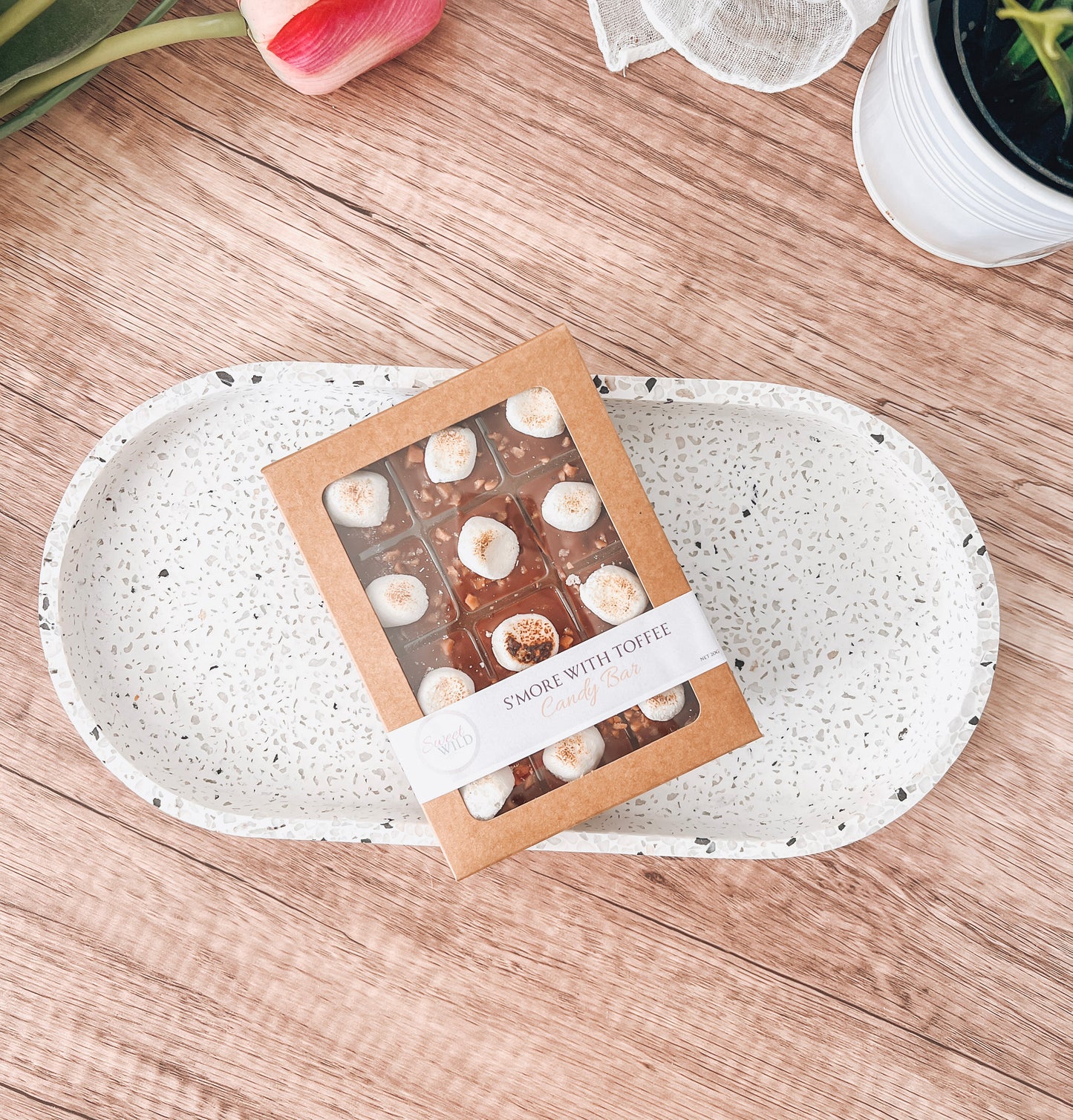 S'more with Toffee Candy Bar