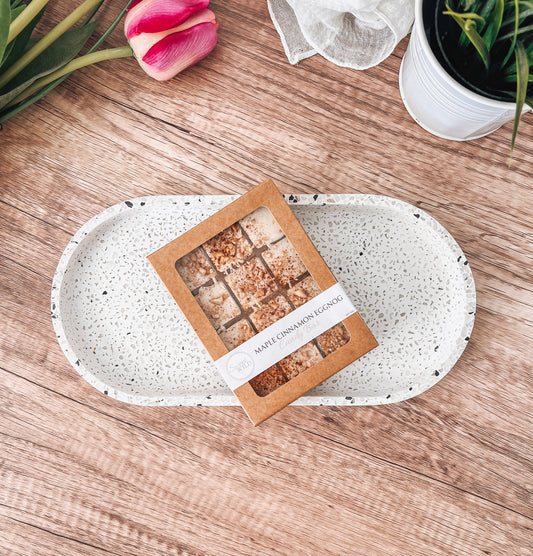 Maple Cinnamon Eggnog Candy Bar