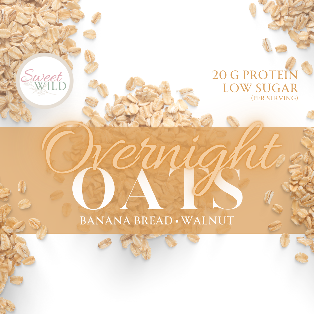 Banana Bread Walnut Overnight Oats