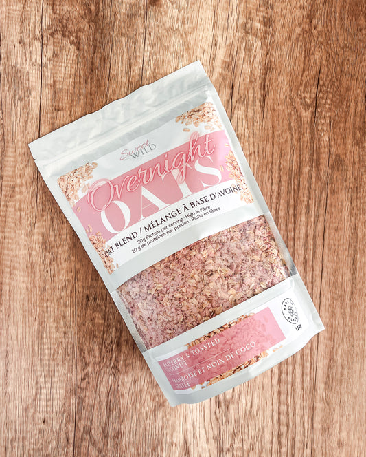 Raspberry Toasted Coconut Overnight Oats