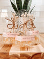 Set of 5 Stir Sticks (Peach)