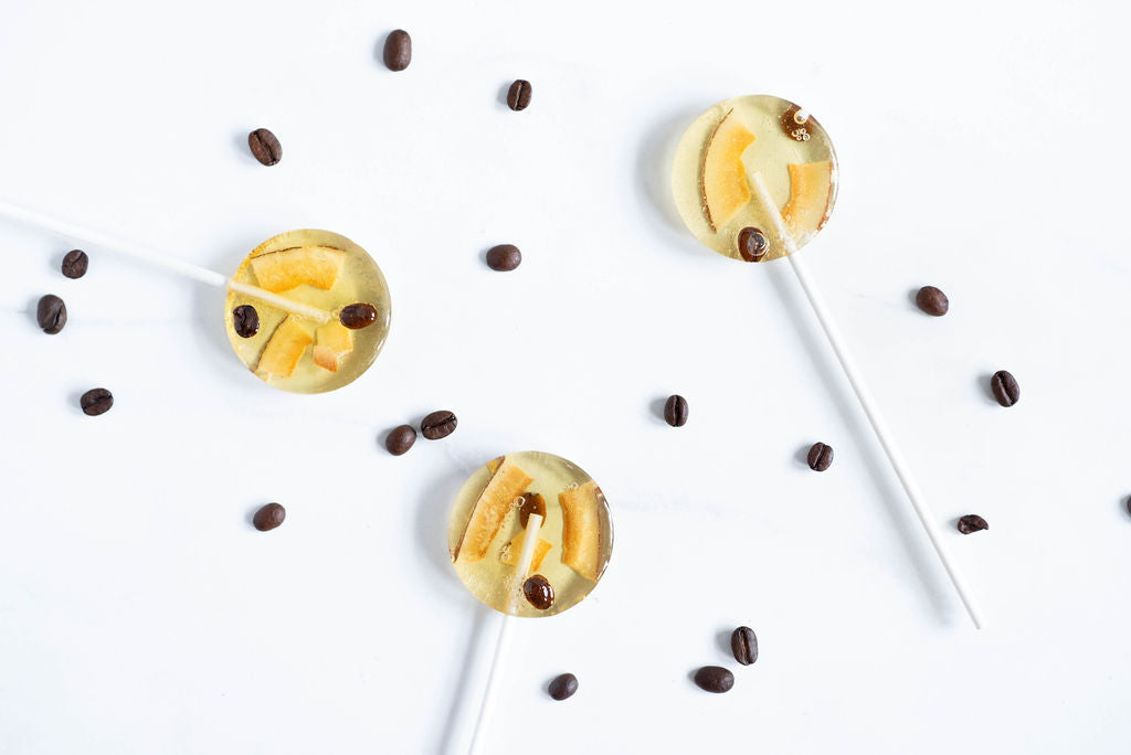 Toasted Coconut Espresso Lollipop